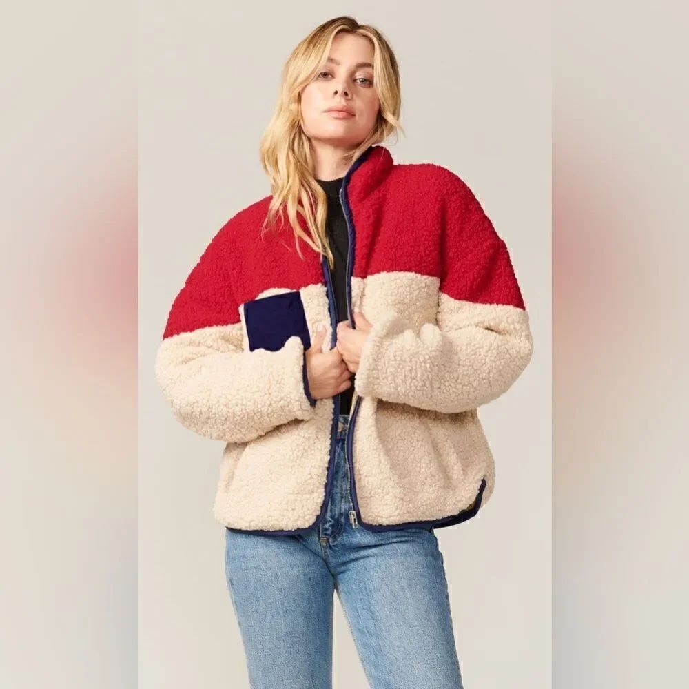 New Greylin Robinson Sherpa Padded Jacket